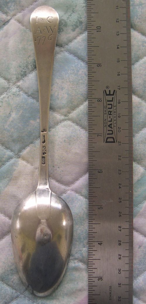 marriage spoon 1776