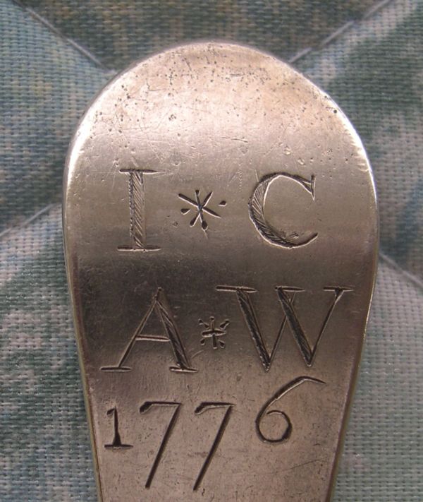 marriage spoon 1776