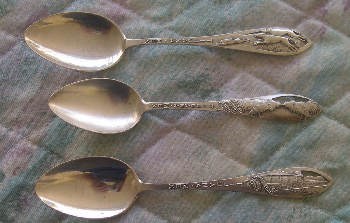 Mexico animal sports spoons