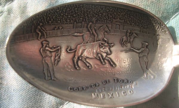 mexican bull fighting spoons