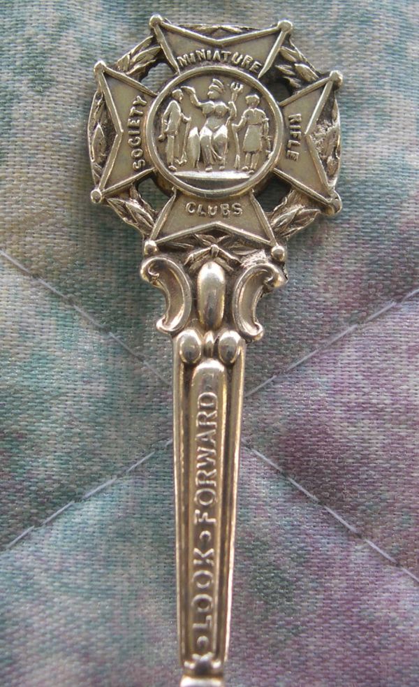 society of miniature rifle club (smrc) spoon