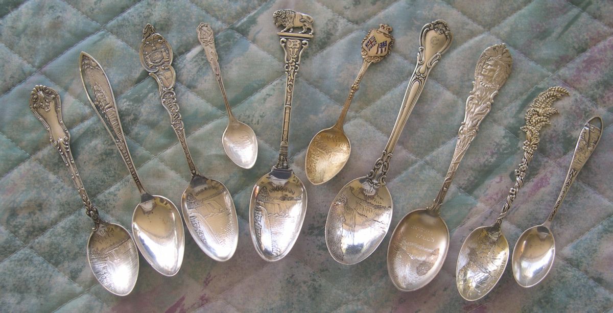 niagara falls souvenir spoons