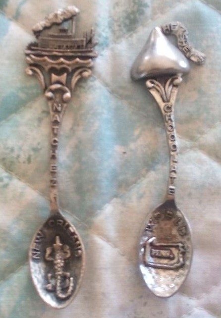 pewter spoons