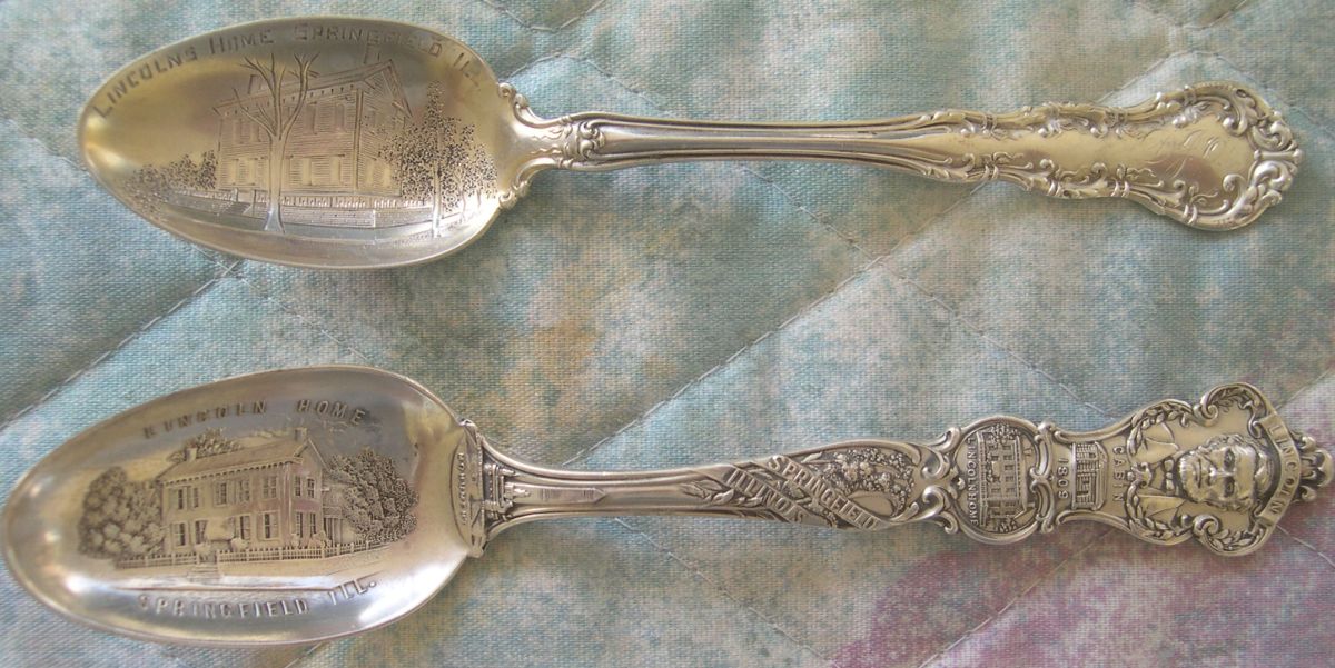 pres lincoln home spoons
