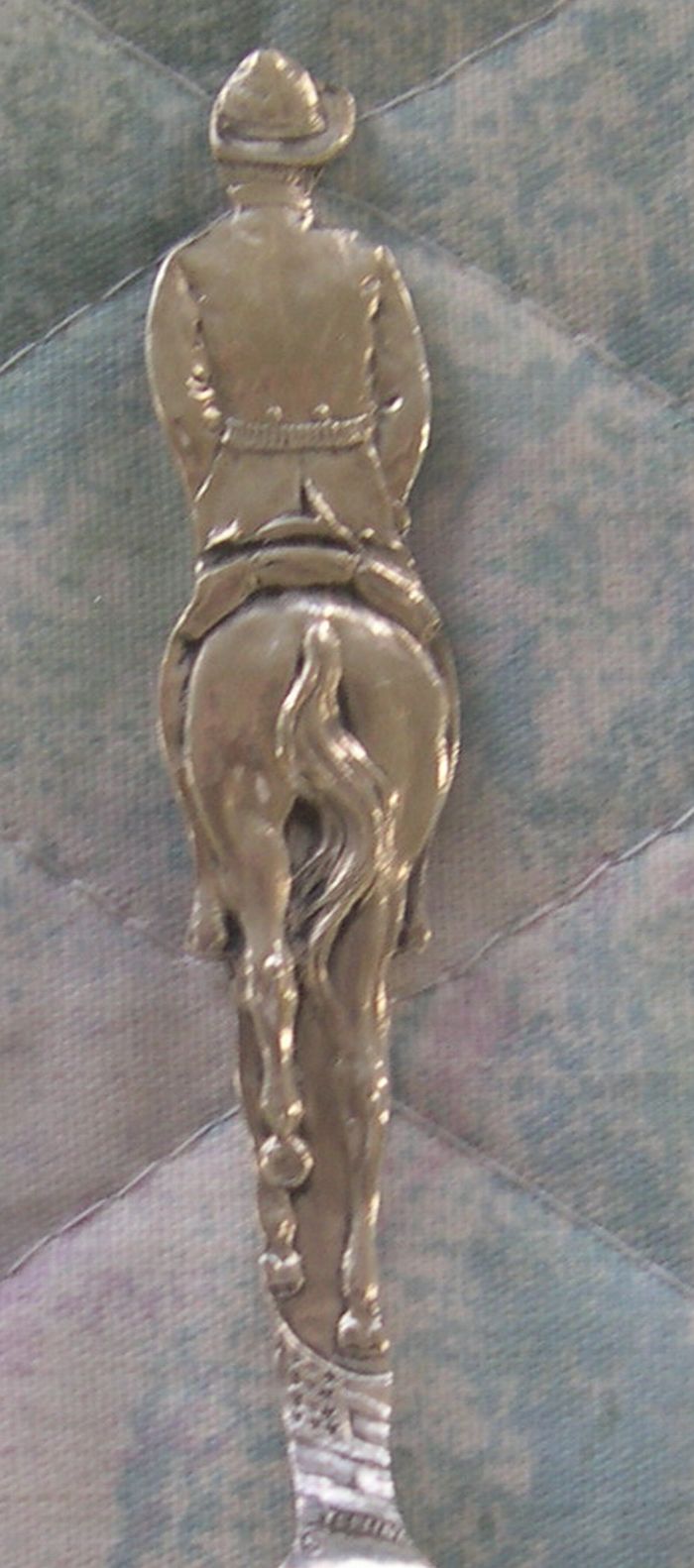 Theodore Roosevelt horse spoon