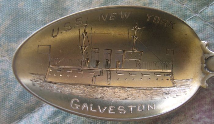 battleship New York spoon