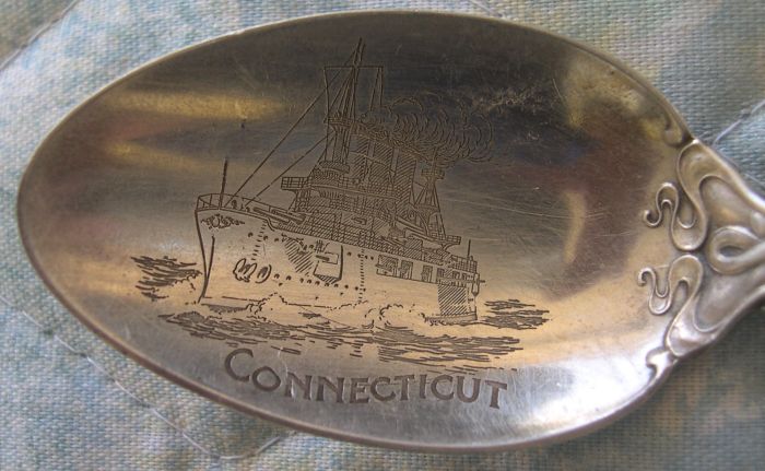battleship connecticutt spoon