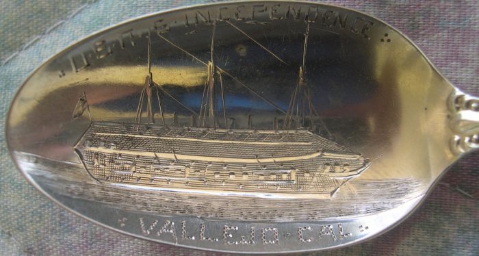 USR Independence ship spoon