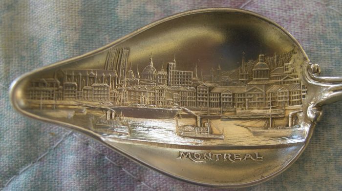 montreal skyline spoon